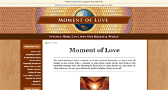 Desktop Screenshot of momentoflove.org